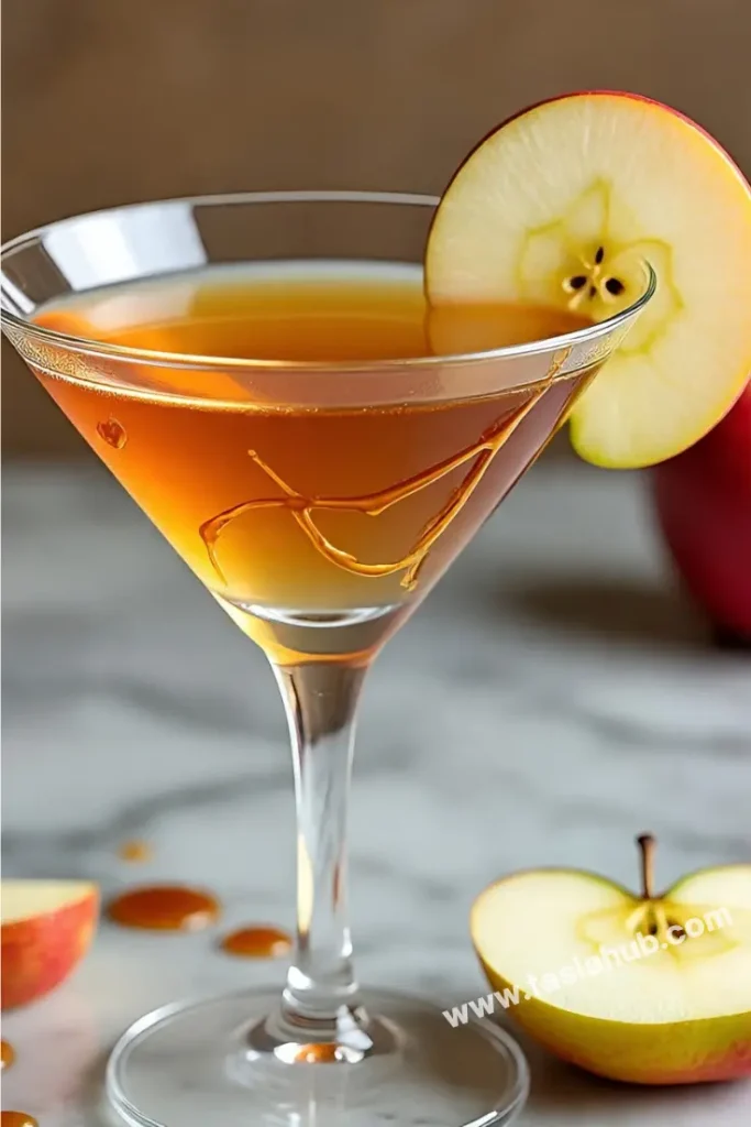 caramel apple martini 1
