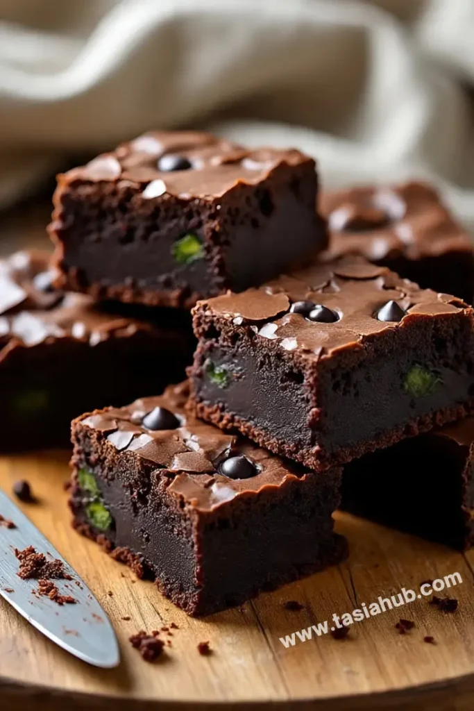 chocolate zucchini brownies