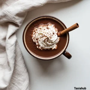 Cinnamon hot chocolate