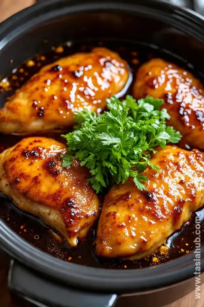 crockpot brown sugar and garlic chicken