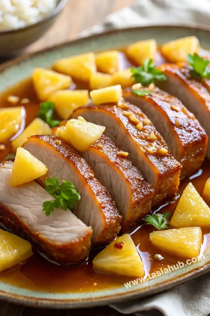 crockpot pineapple pork loin