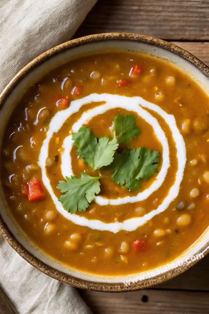 curried lentil soup