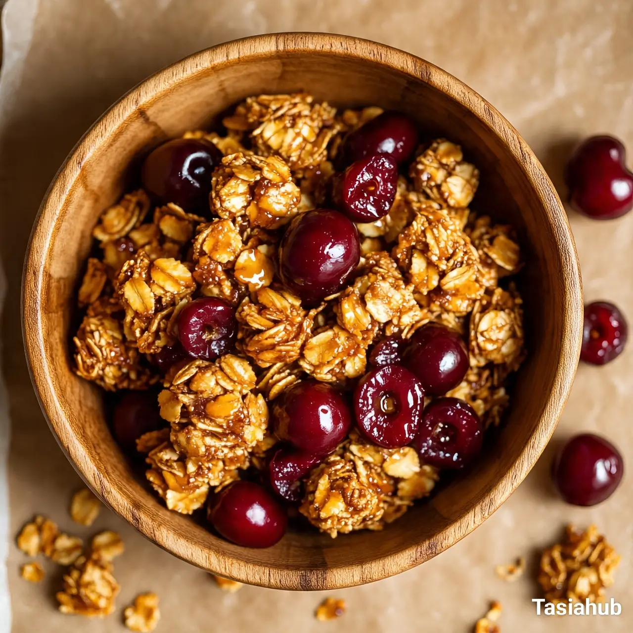 Dried tart cherry granola