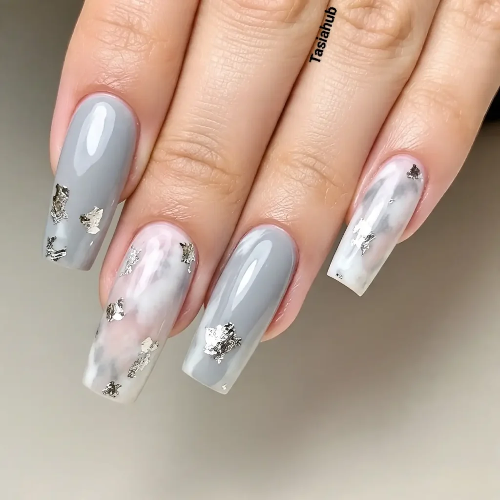 foggy morning marble