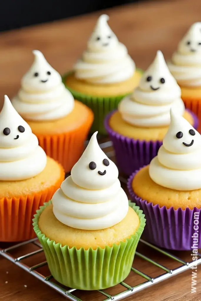 ghost cupcakes