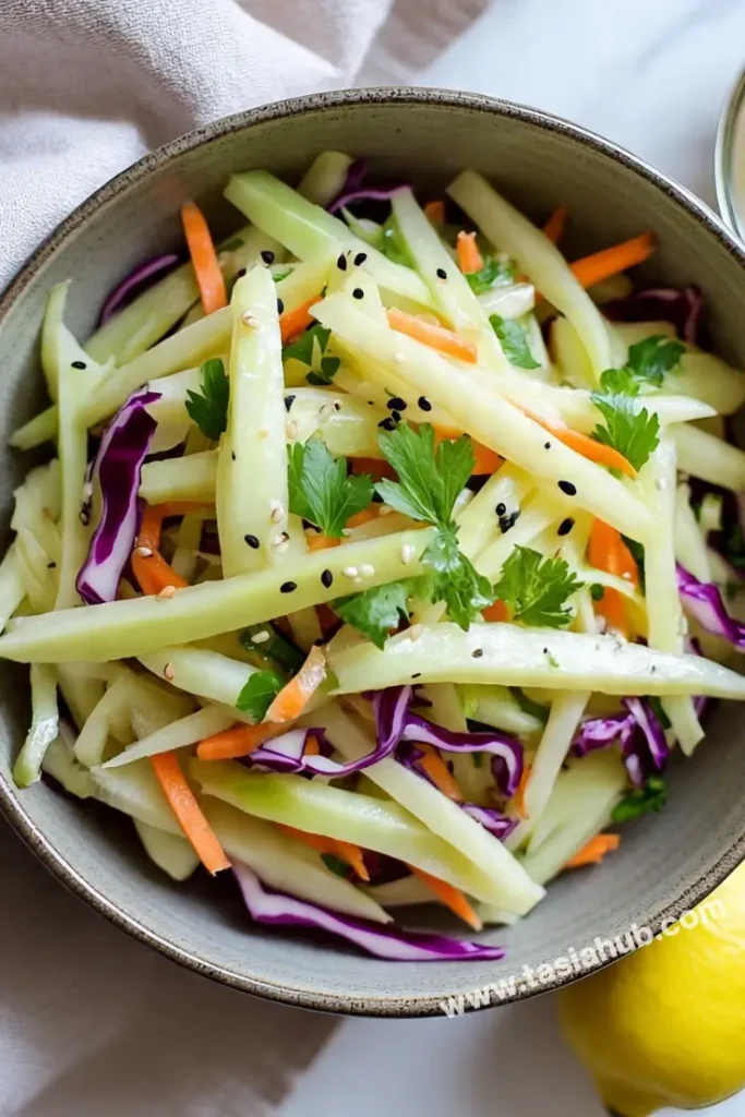 kohlrabi coleslaw