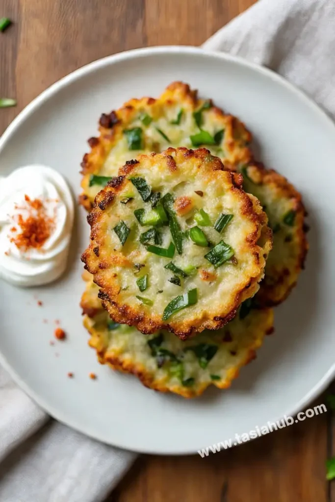 kohlrabi fritters 1