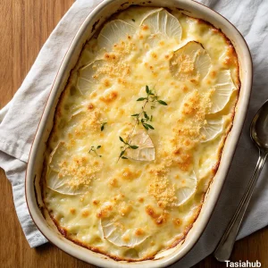Kohlrabi gratin