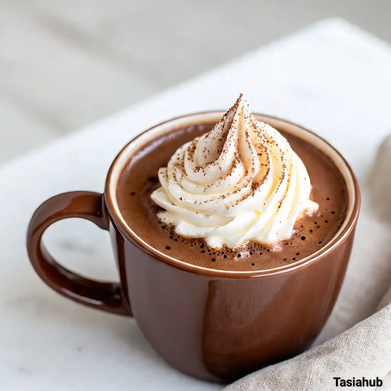 Maple hot chocolate