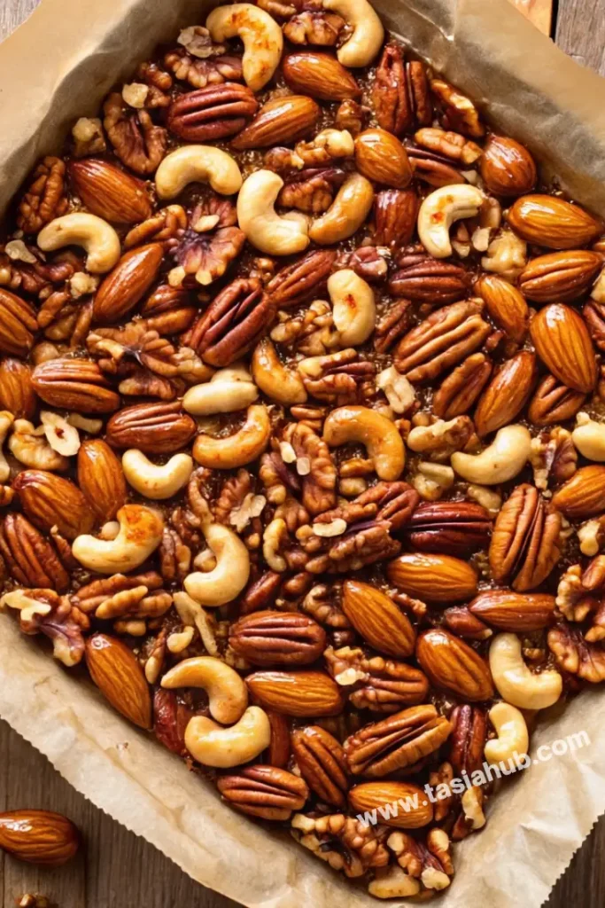 maple roasted nuts