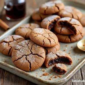 Ginger molasses cookies