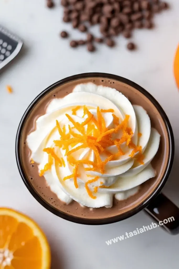 orange hot chocolate recipe
