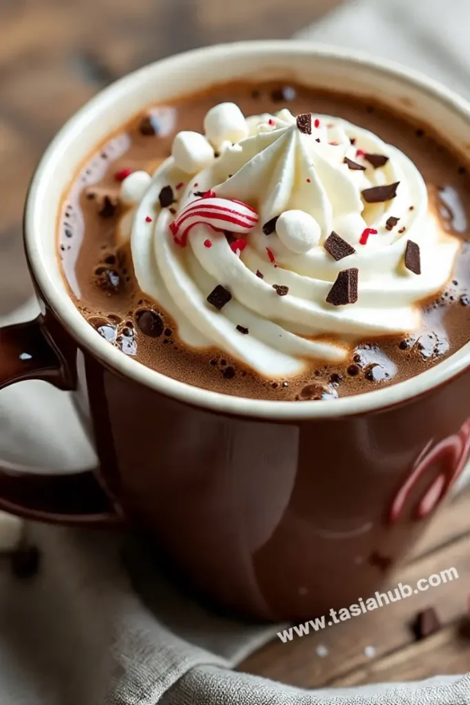 peppermint hot chocolate recipe