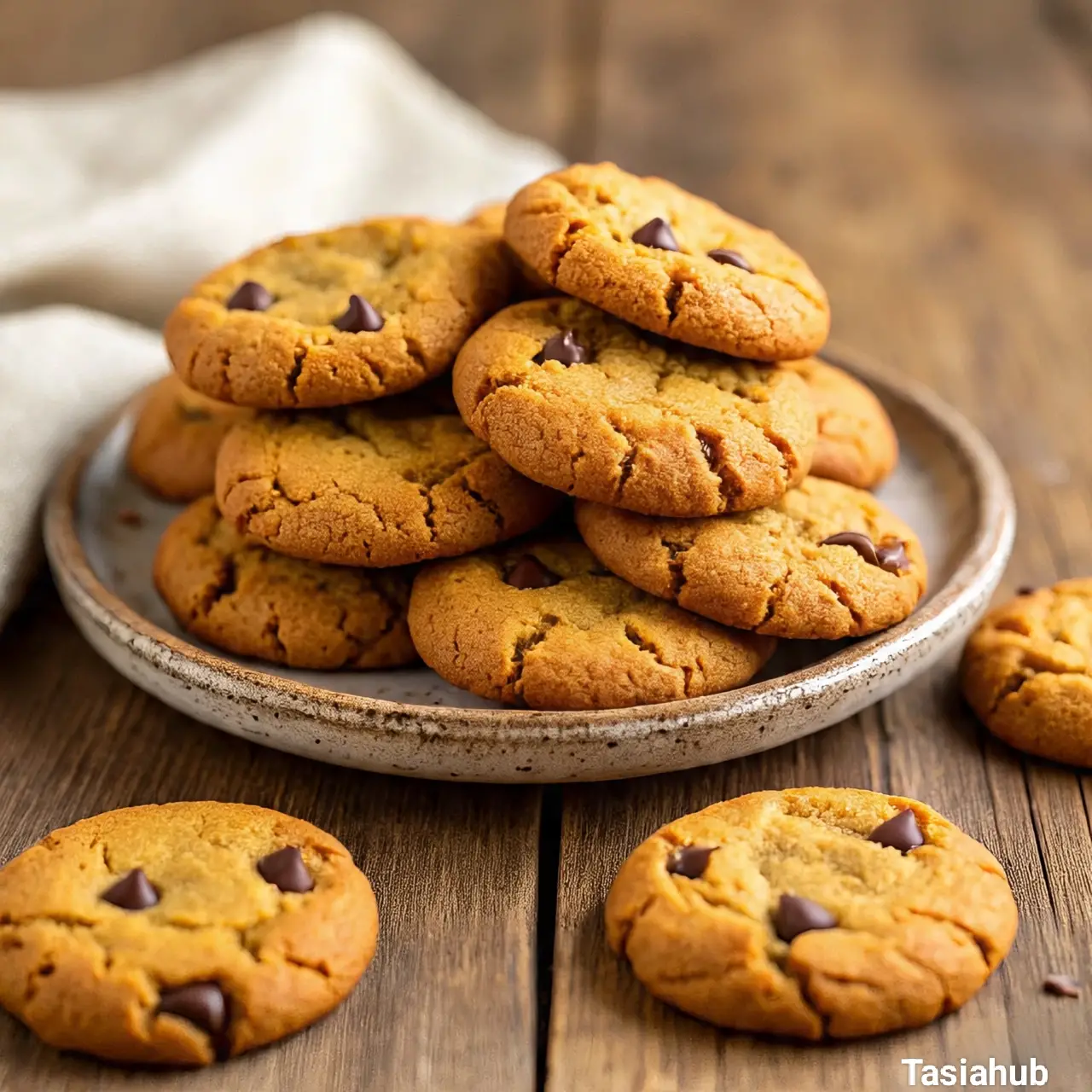 Pumpkin chocolate chip cookies