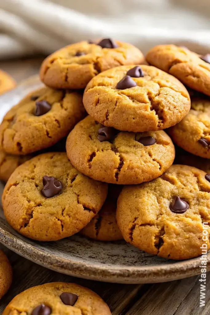 pumpkin chocolate chip cookies 2