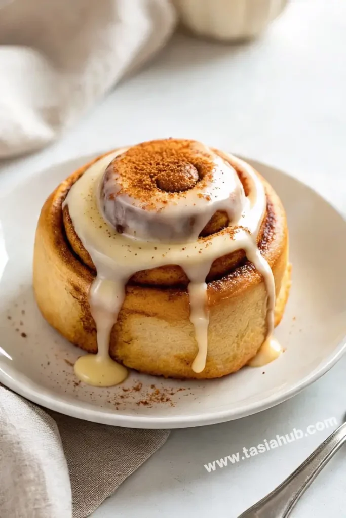 pumpkin spice cinnamon rolls 1