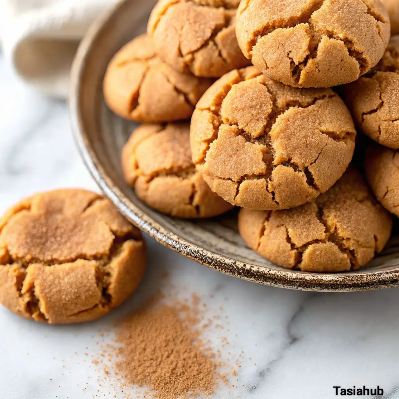 Pumpkin spice snickerdoodle cookies