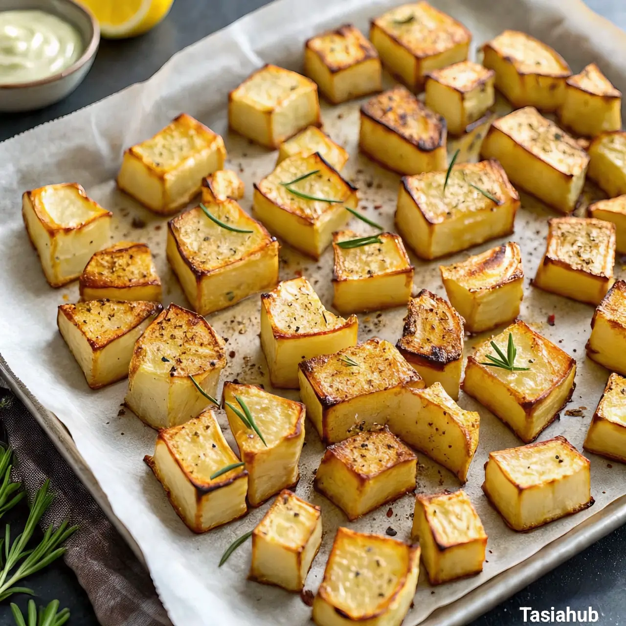 Delicious Roasted Kohlrabi