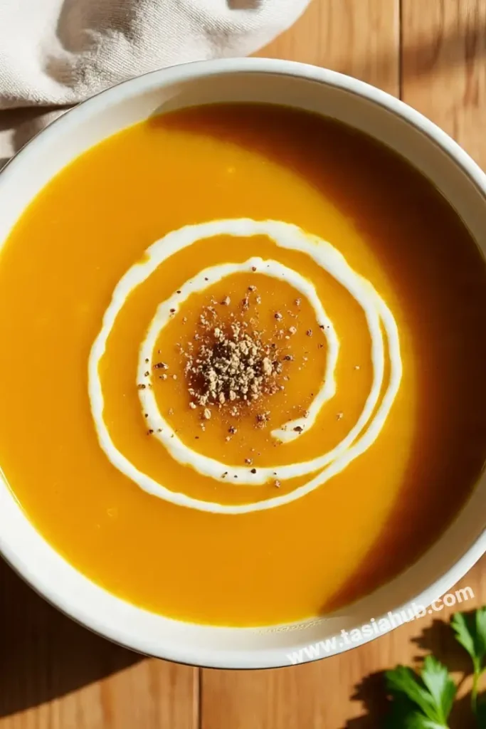 slow cooker butternut squash soup