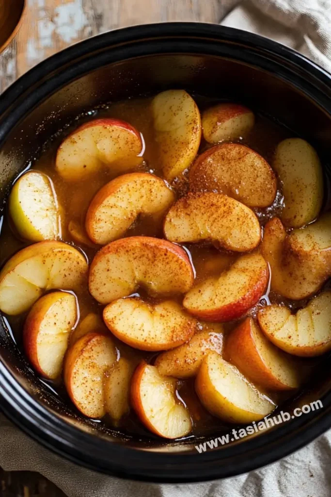 slow cooker cinnamon apples