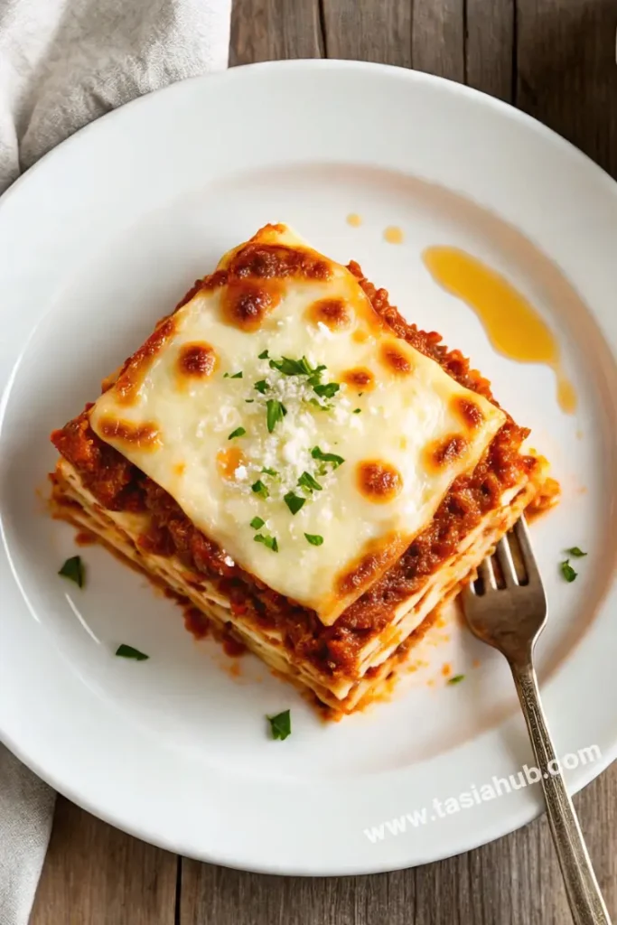 slow cooker lasagna