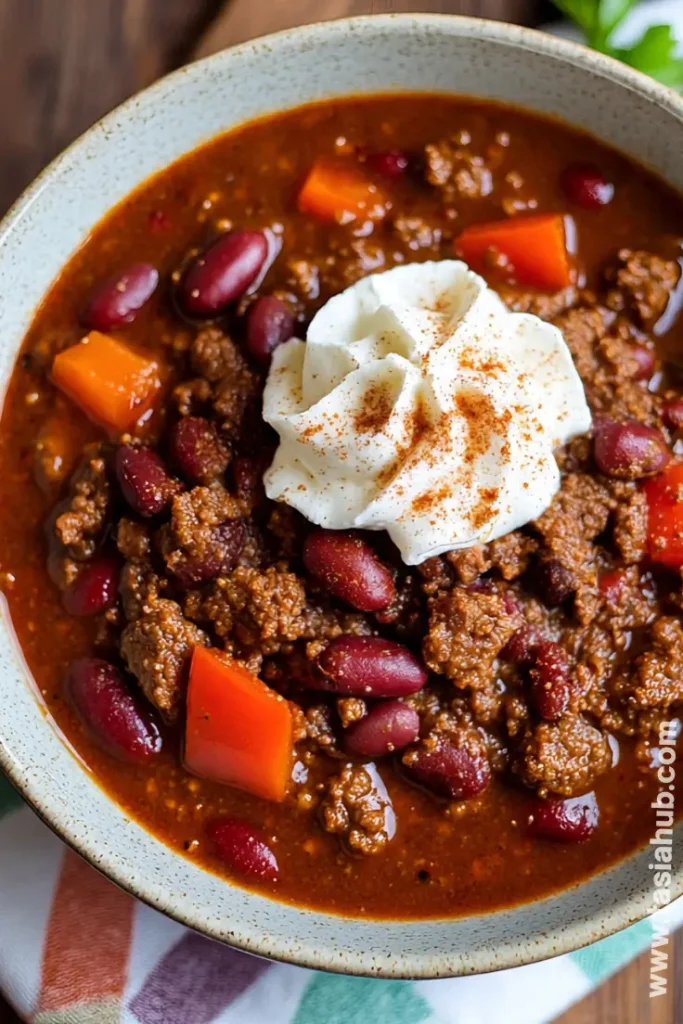 slow cooker pumpkin chili 1