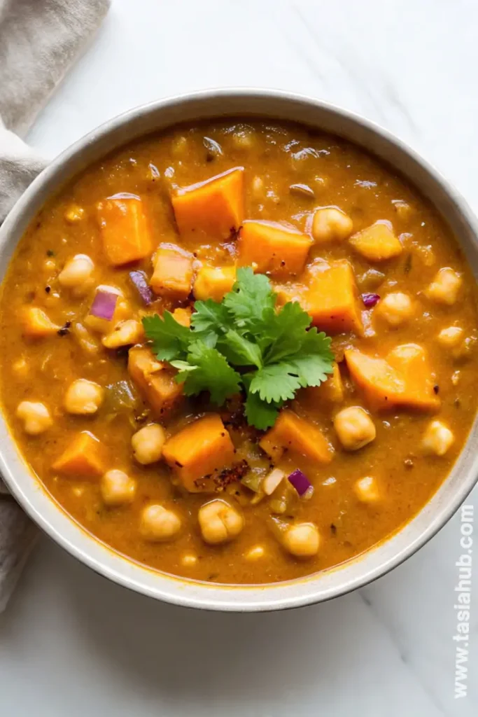 slow cooker sweet potato curry 1 1
