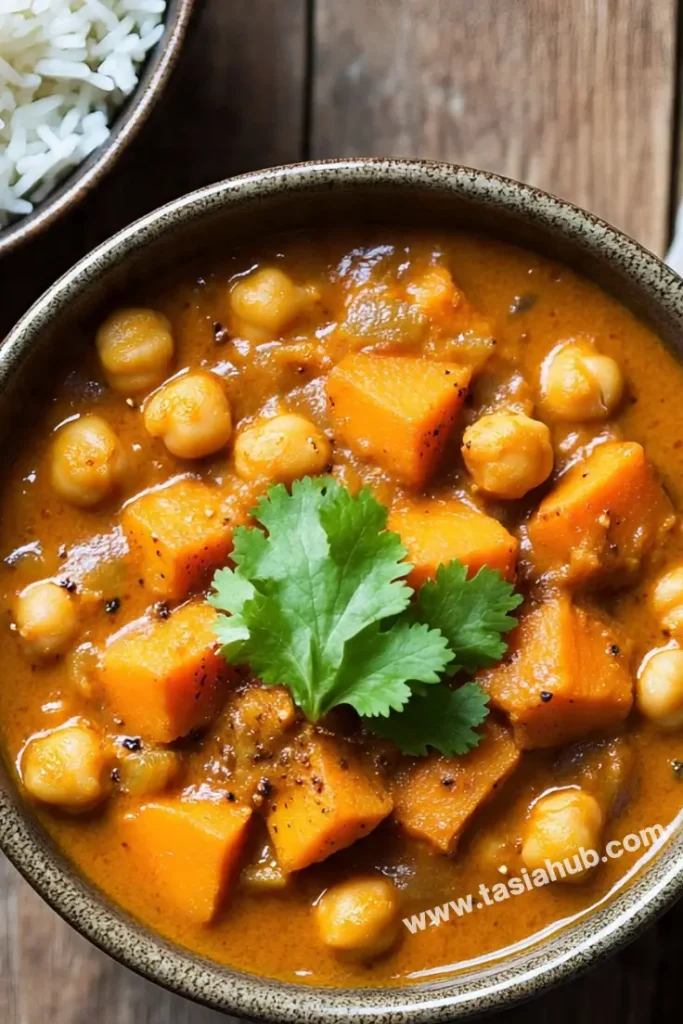 slow cooker sweet potato curry