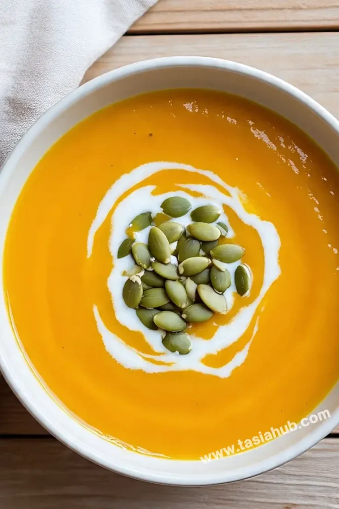 spiced acorn squash soup