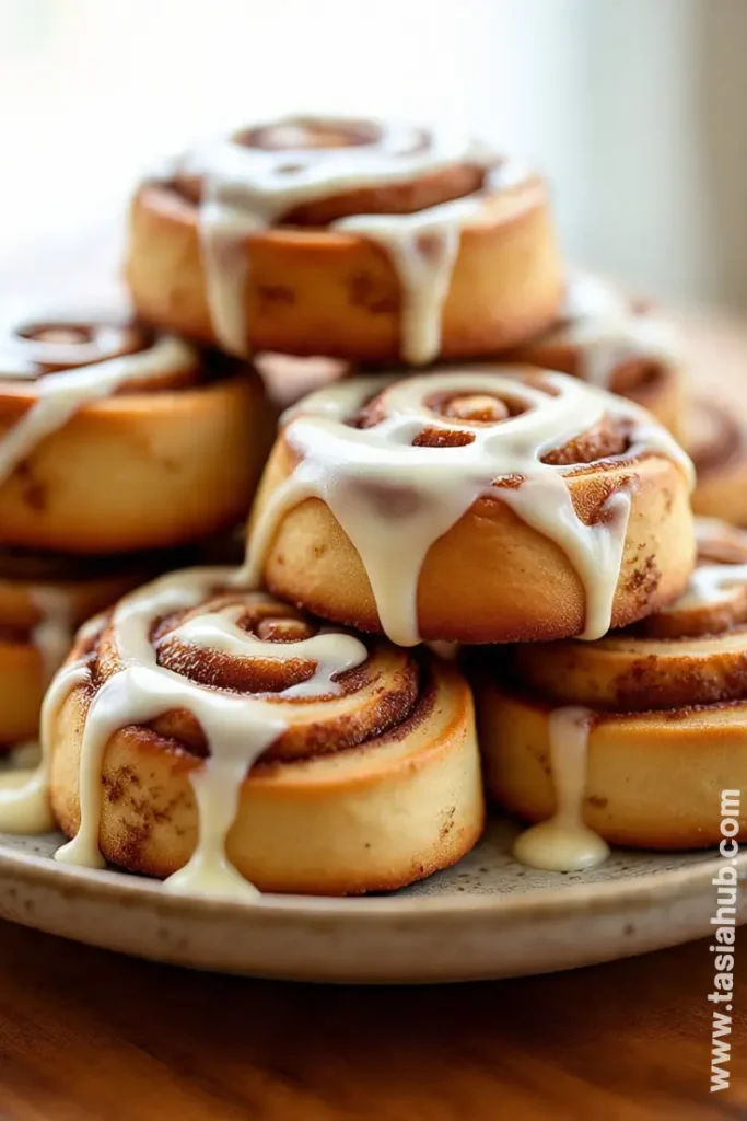 spiced cinnamon roll cookies