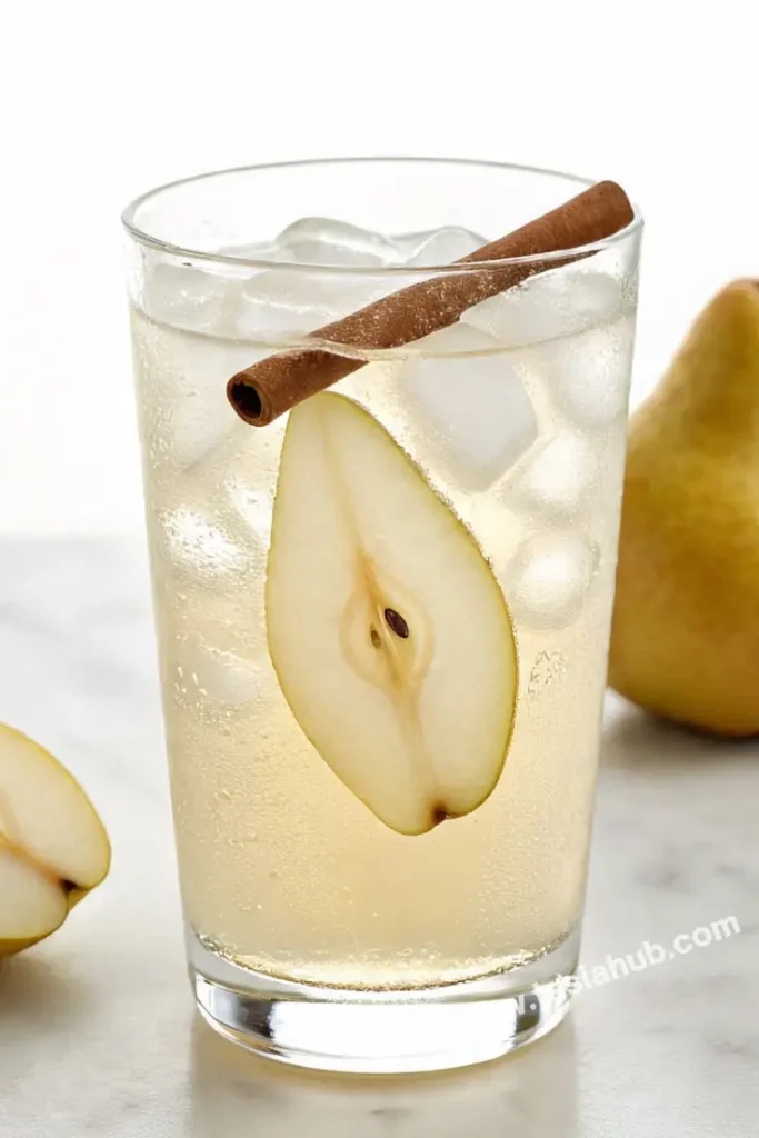 spiced pear collins