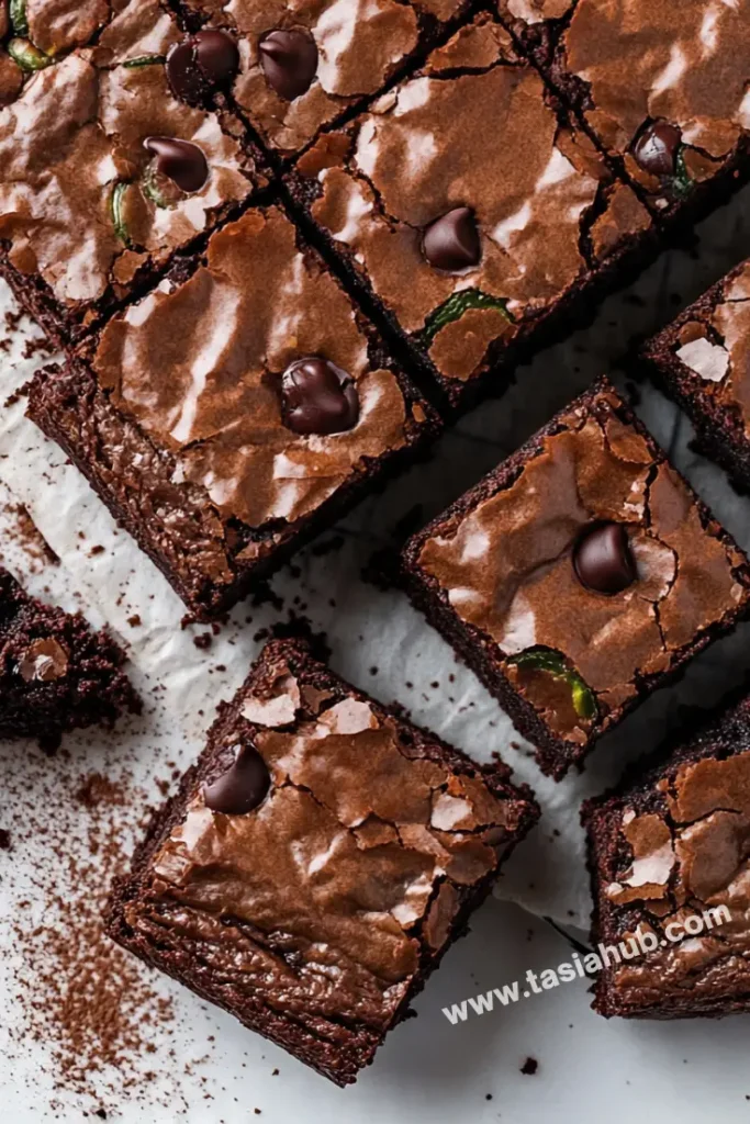 zucchini brownies 1