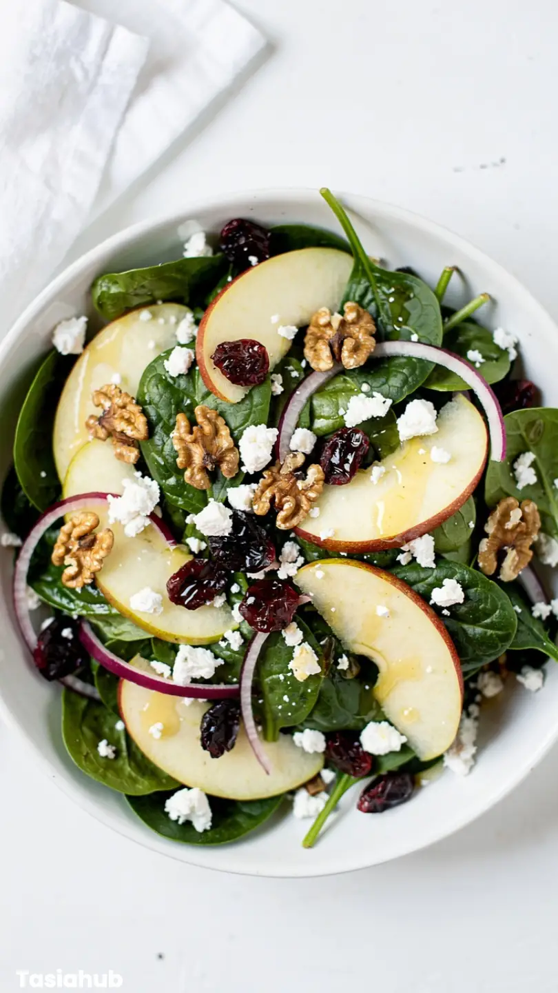 Apple Cranberry Walnut Salad