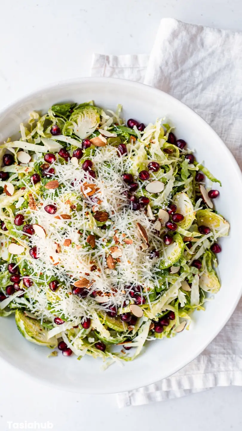 Brussels Sprouts Salad With Pomegranate recipe