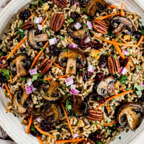 Fall Wild Rice Salad