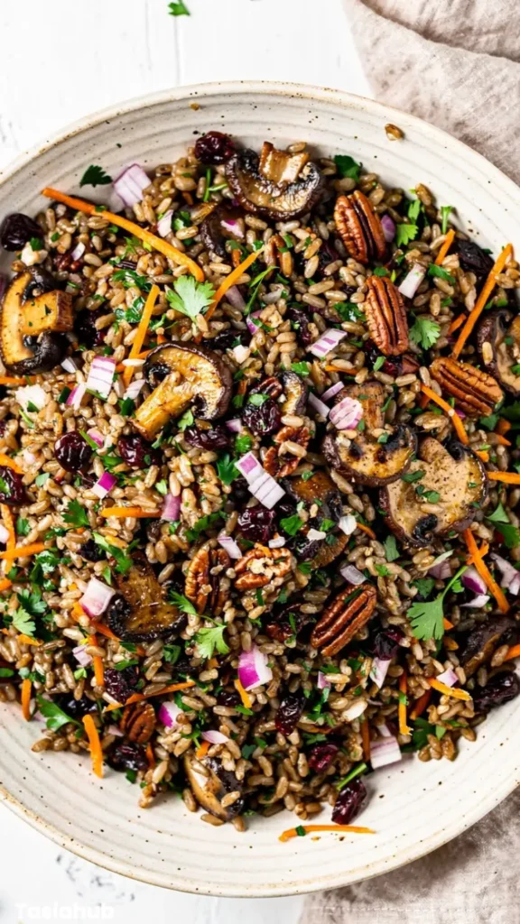 Fall Wild Rice Salad recipe