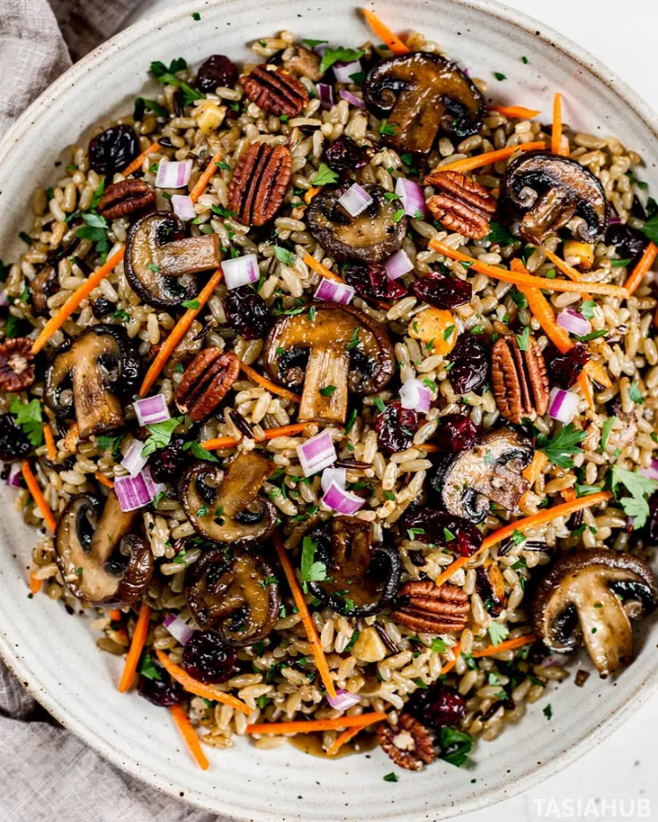 Fall Wild Rice Salad