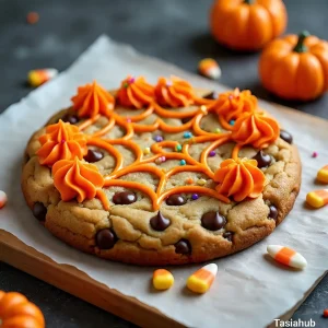 Halloween cookie cake