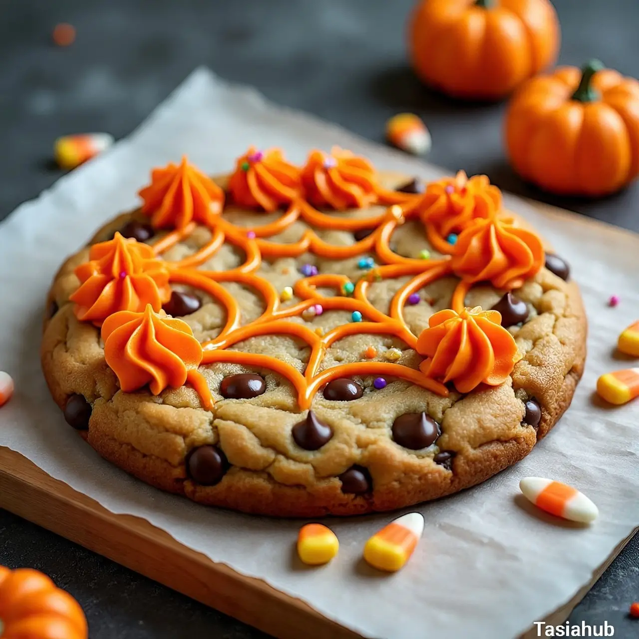 Halloween cookie cake