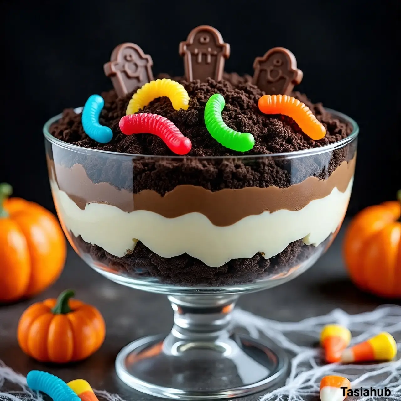 Halloween dirt cake