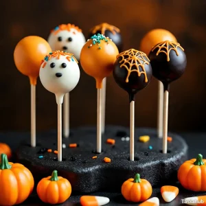 Halloween oreo cake pops