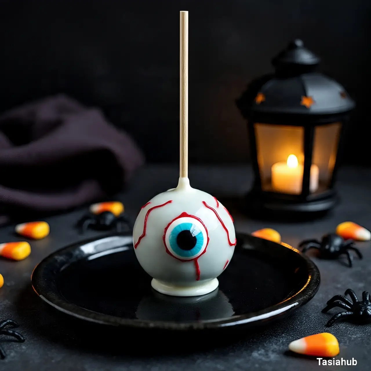 Halloween eyeball cake pops