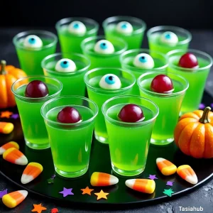 Halloween eyeball jello shots