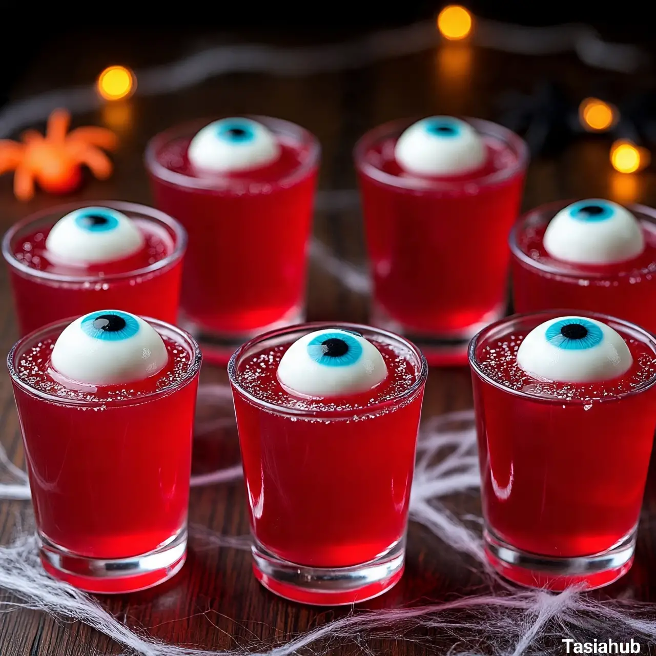 Halloween Fireball Jello Shots