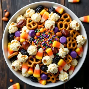 Halloween trail mix