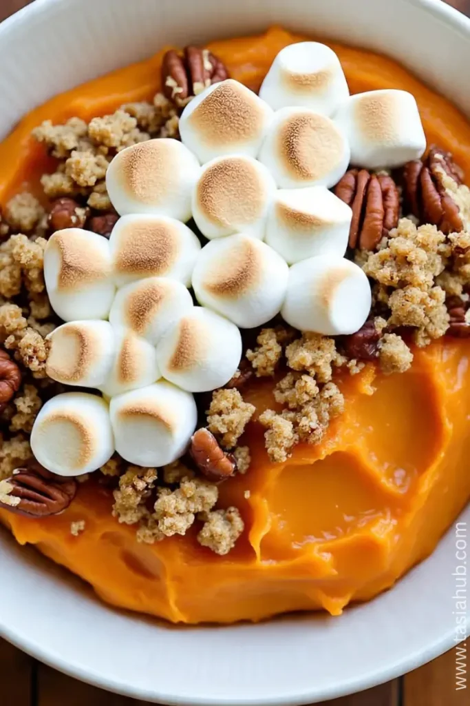 Make ahead sweet potato casserole 2