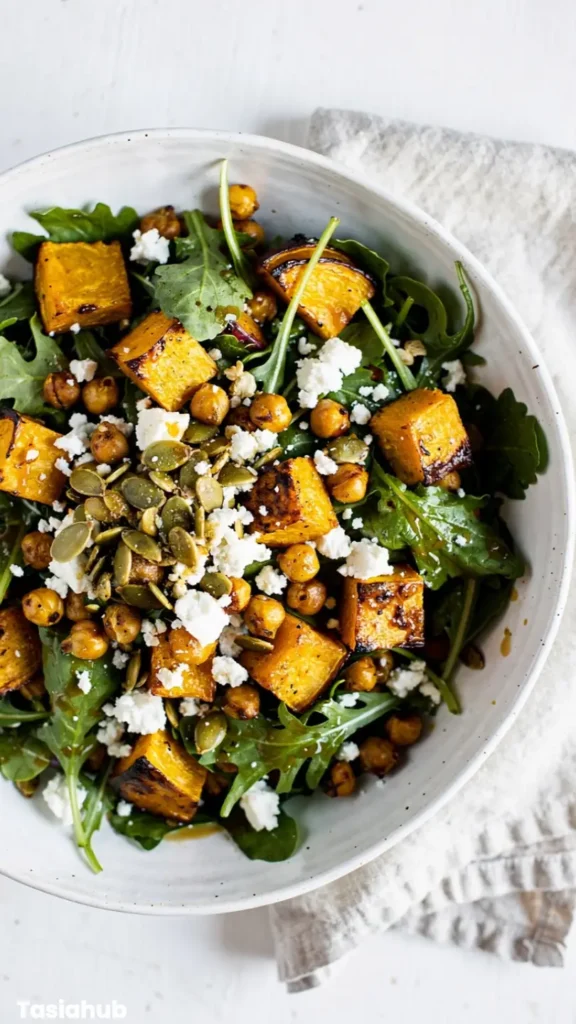 Pumpkin And Chickpea Salad recipe