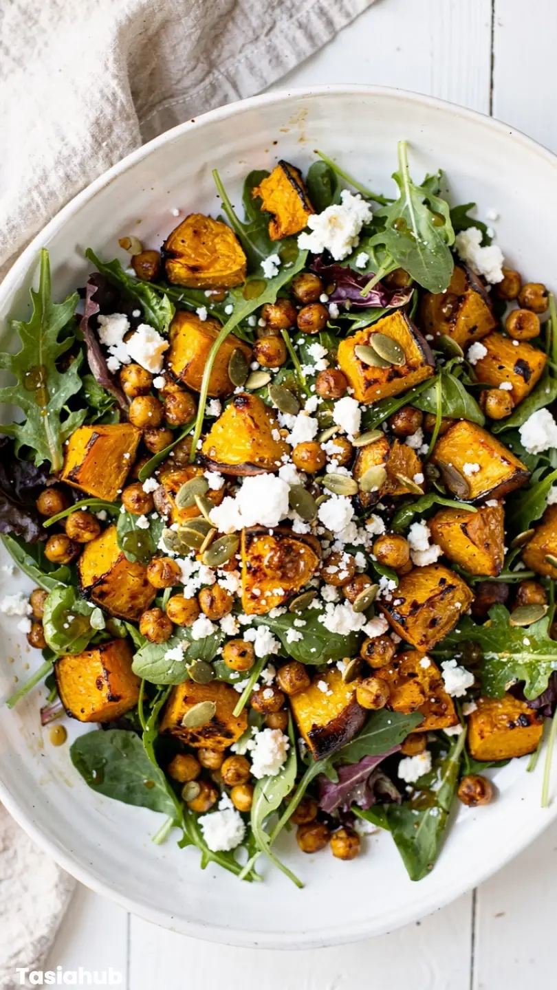 Pumpkin And Chickpea Salad