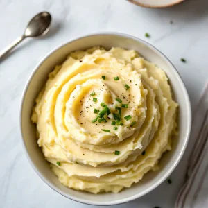 Creamy mashed potatoes