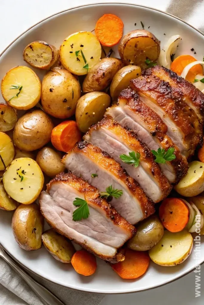 crockpot ranch pork loin and potatoes